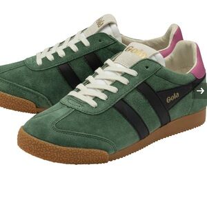 Evergreen Gola Sneakers